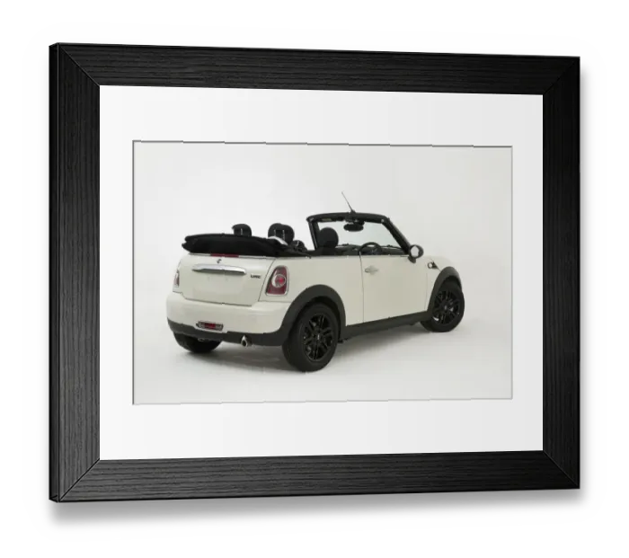 Framed Print : 2016 model Mini One