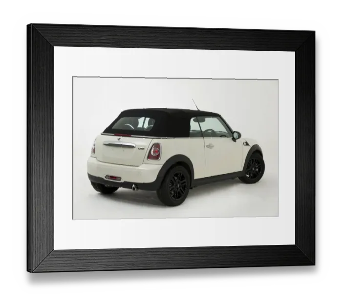 Framed Print : 2016 model Mini One