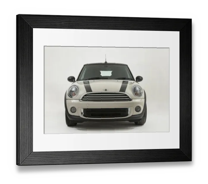 Framed Print : Mini One Convertible 2015 Framed Print : Mini One Convertible 2015