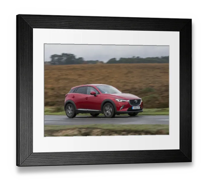 Framed Print : 2015 Mazda CX-3