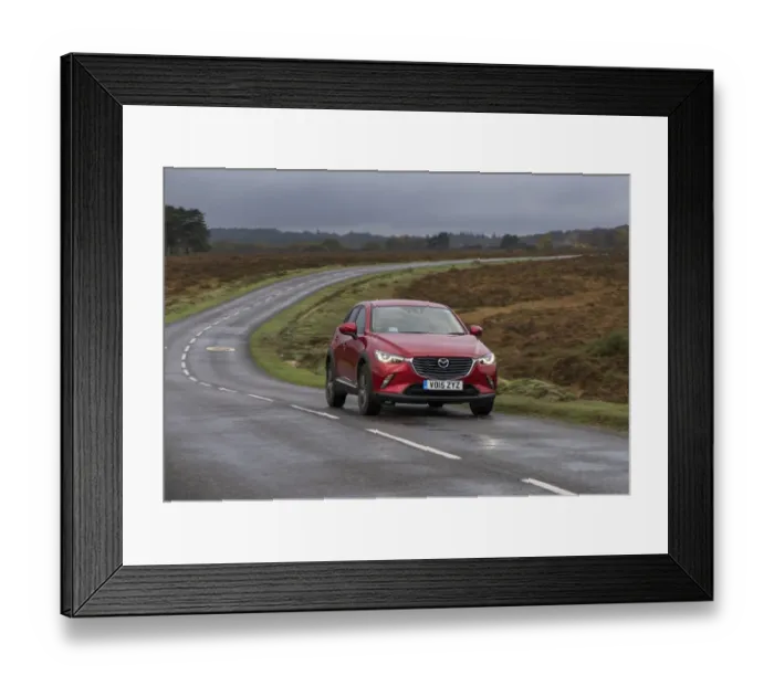 Framed Print : 2015 Mazda CX-3