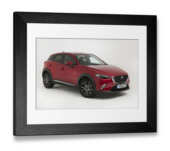 Framed Print : 2015 Mazda CX-3