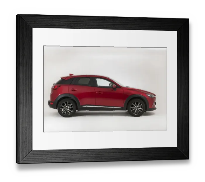 Framed Print : 2015 Mazda CX-3