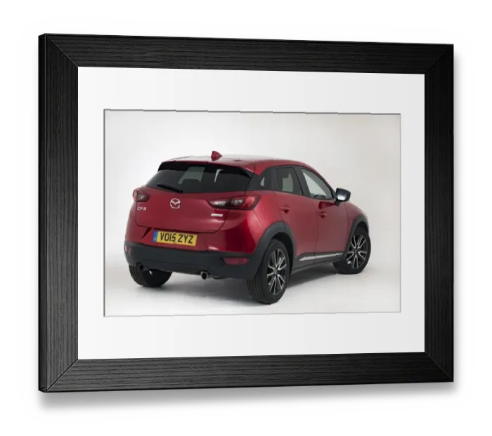 Framed Print : 2015 Mazda CX-3