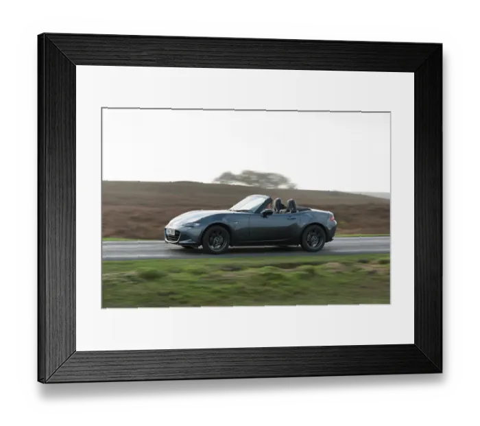 Framed Print : 2015 Mazda MX-5 131ps Sport Nav