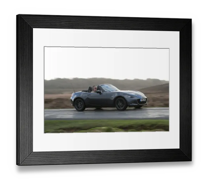 Framed Print : 2015 Mazda MX-5 131ps Sport Nav