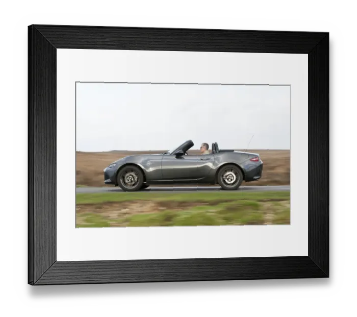 Framed Print : 2015 Mazda MX-5 131ps Sport Nav
