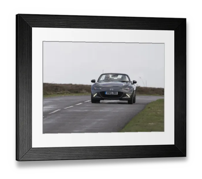 Framed Print : 2015 Mazda MX-5 131ps Sport Nav