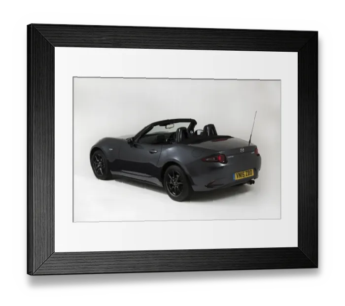 Framed Print : 2015 Mazda MX-5 131ps Sport Nav