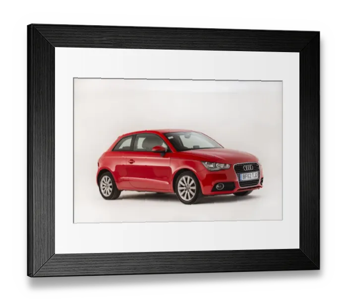 Framed Print : 2012 Audi A1