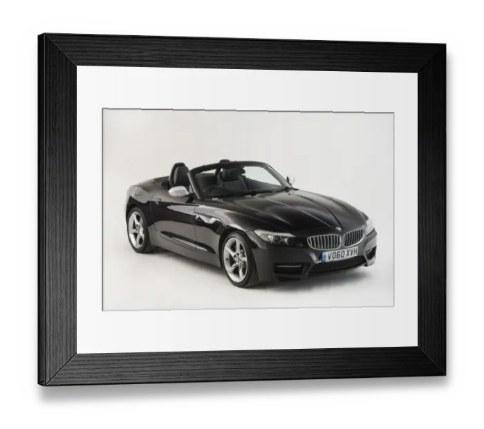 Framed Print : 2010 BMW Z4