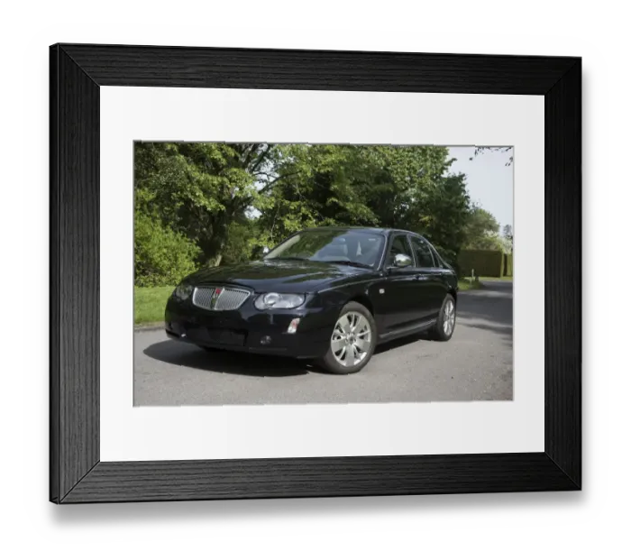 Framed Print : 2005 Rover 75. One of the last off the production line