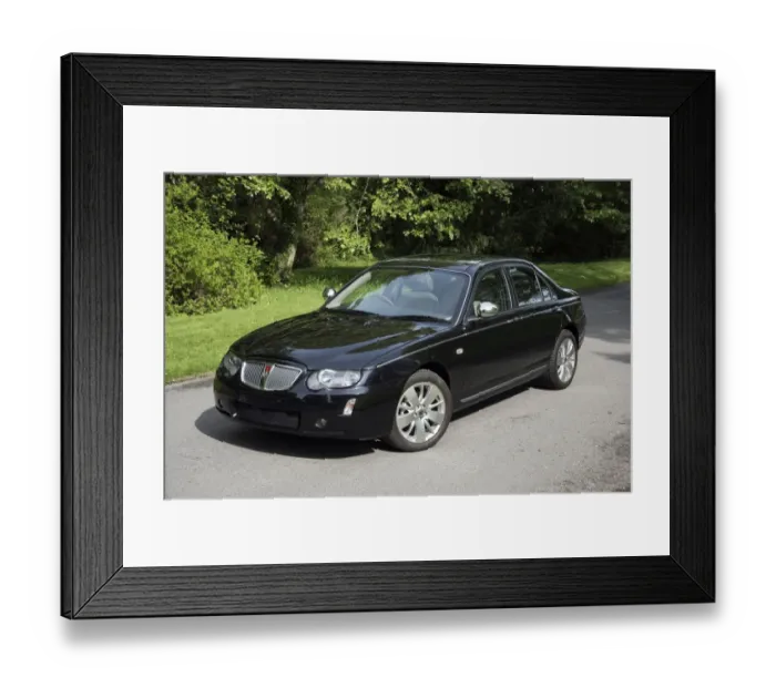 Framed Print : 2005 Rover 75. One of the last off the production line