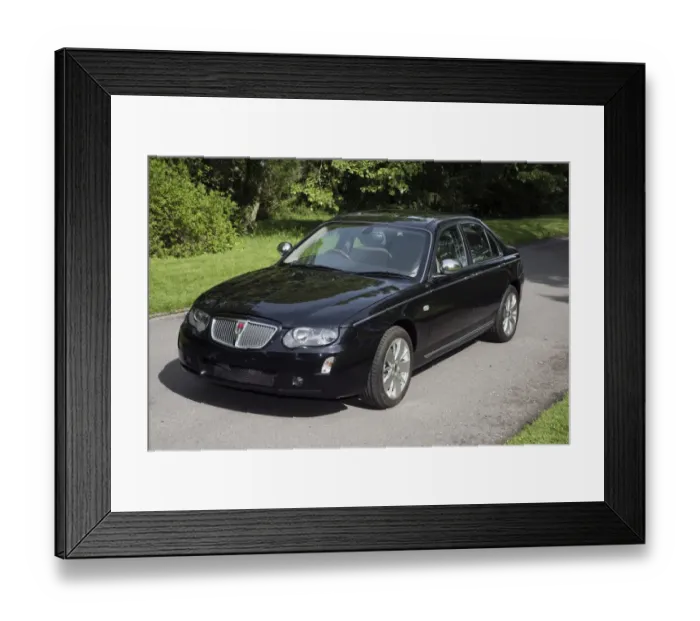 Framed Print : 2005 Rover 75. One of the last off the production line