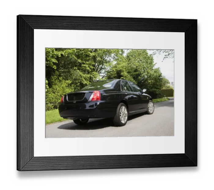 Framed Print : 2005 Rover 75. One of the last off the production line