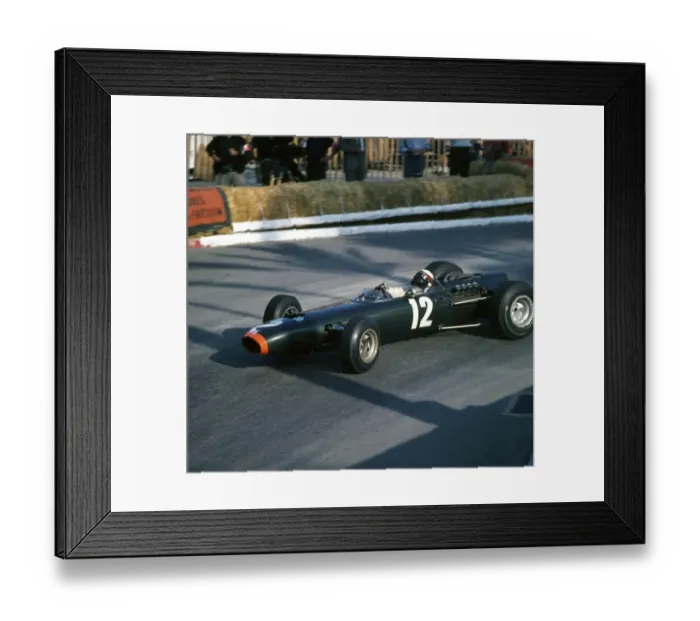 Framed Print : BRM P261 V8 Jackie Stewart winner 1966 Monaco Grand Prix