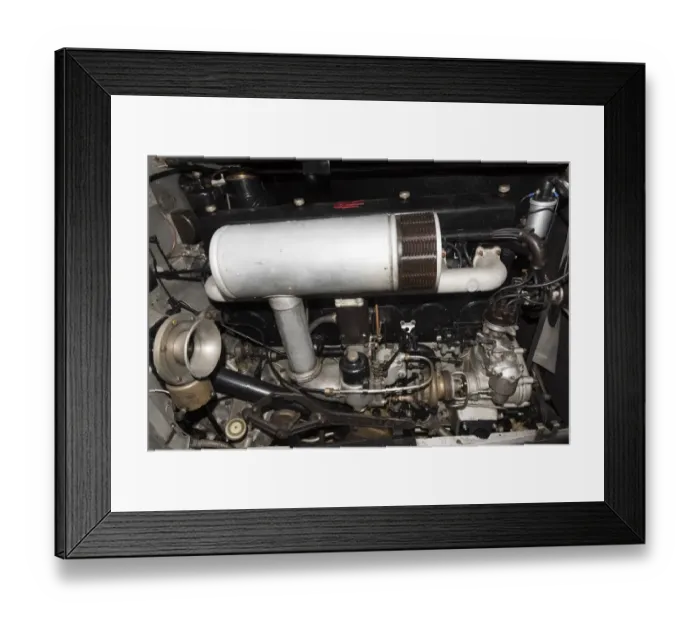 Framed Print : 1933 Rolls - Royce Phantom II Sedanca de Ville. Barker body Framed Print : 1933 Rolls - Royce Phantom II Sedanca de Ville. Barker body