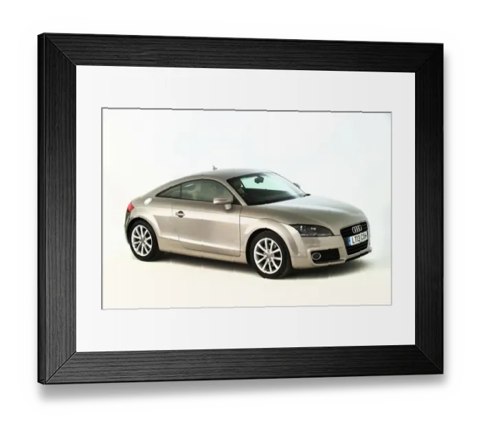 Framed Print : 2013 Audi TT TFSi