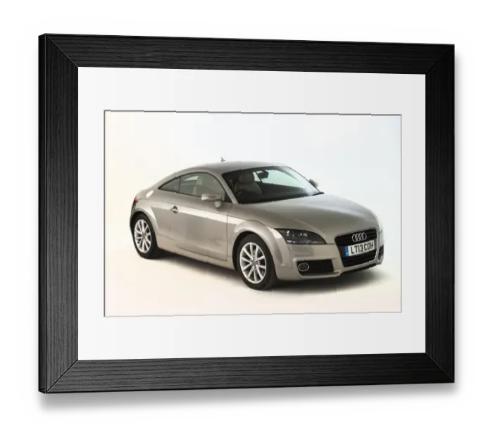 Framed Print : 2014 Lexus IS300 hybrid