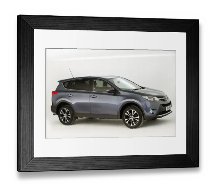 Framed Print : 2014 Toyota RAV4 Framed Print : 2014 Toyota RAV4