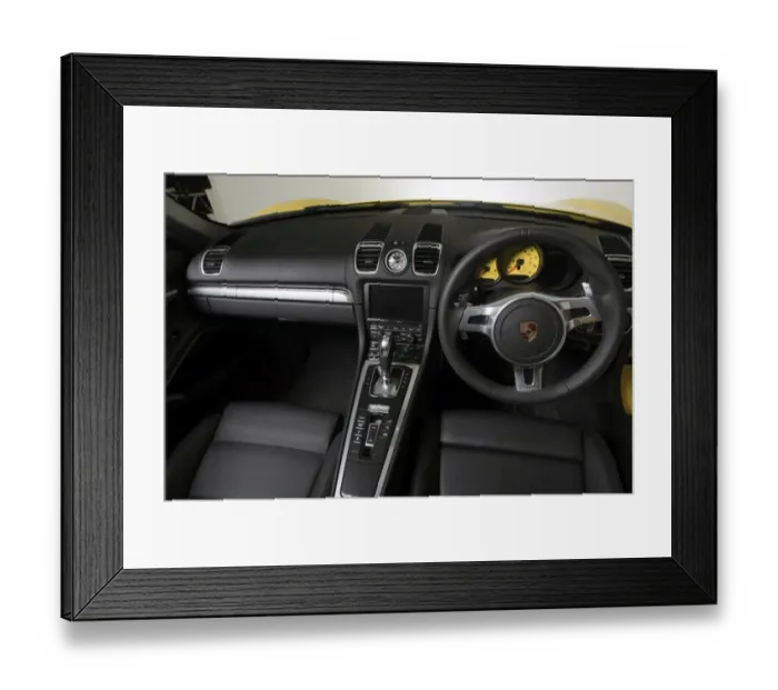 Framed Print : 2016-P-196 Porsche Boxsters 2016