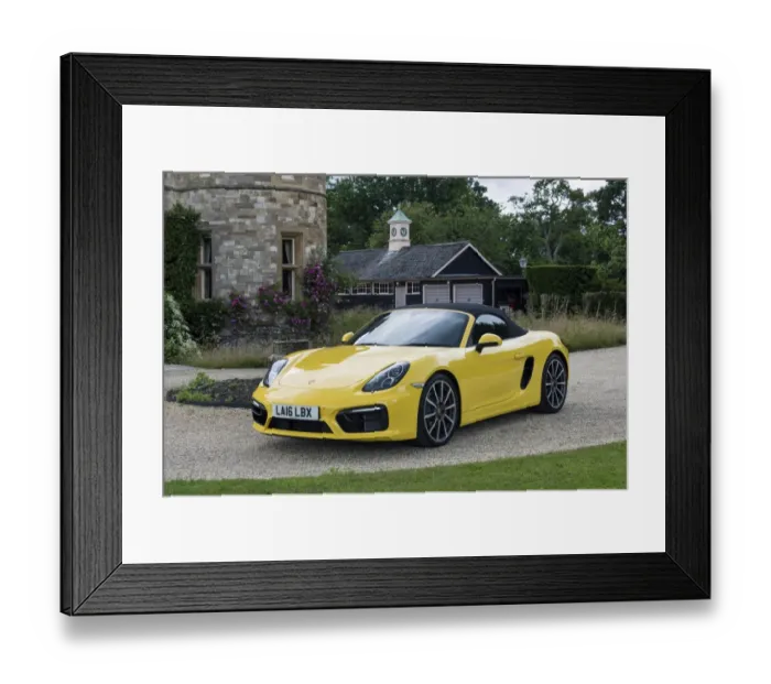 Framed Print : 2016-P-196 Porsche Boxsters 2016 Framed Print : 2016-P-196 Porsche Boxsters 2016