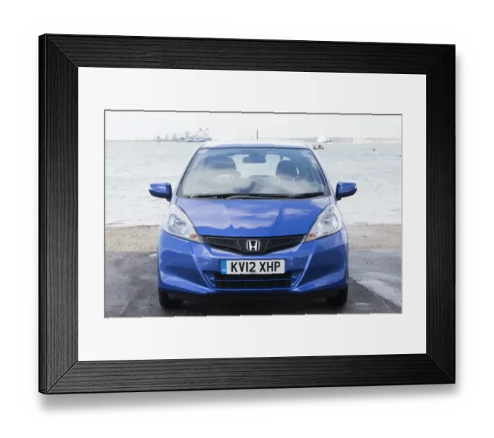 Framed Print : 2012 model Honda Jazz Ivtech ES CVT