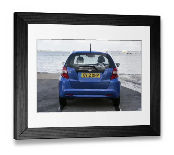 Framed Print : 2012 model Honda Jazz Ivtech ES CVT Framed Print : 2012 model Honda Jazz Ivtech ES CVT