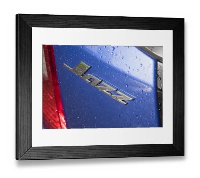 Framed Print : 2012 model Honda Jazz Ivtech ES CVT