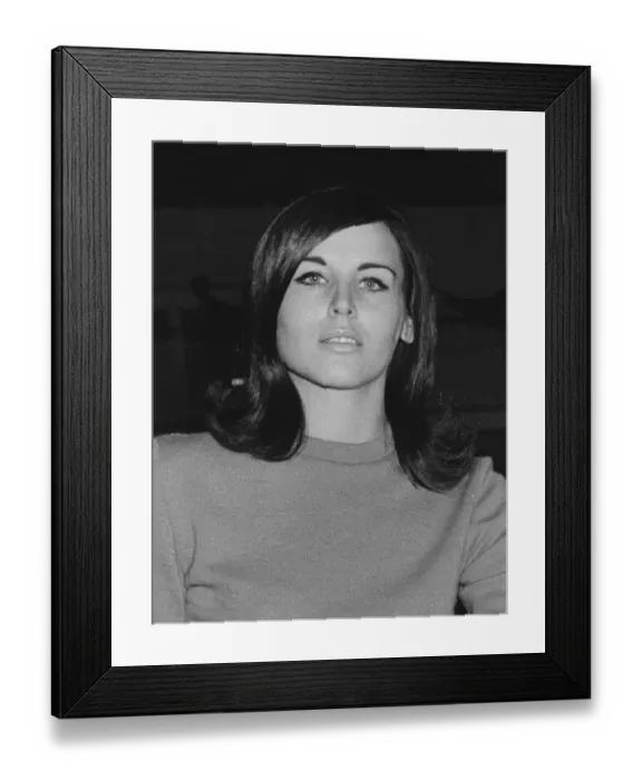 Framed Print : Racing driver Anita Taylor