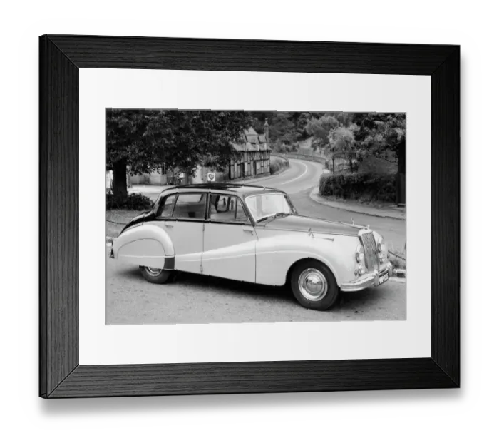 Framed Print : 1955 Armstrong Siddeley Sapphire 346