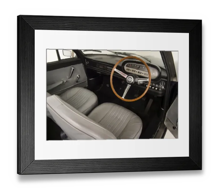 Framed Print : 1966 Lancia Flavia 1. 8 Framed Print : 1966 Lancia Flavia 1. 8