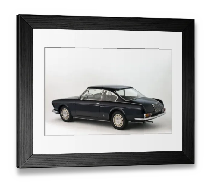 Framed Print : 1966 Lancia Flavia 1. 8 Framed Print : 1966 Lancia Flavia 1. 8