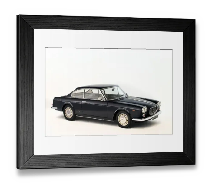 Framed Print : 1966 Lancia Flavia 1. 8 Framed Print : 1966 Lancia Flavia 1. 8