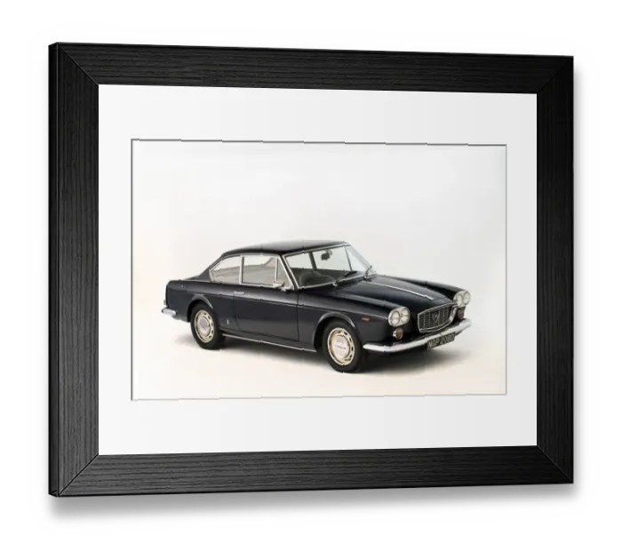 Framed Print : 1966 Lancia Flavia 1. 8