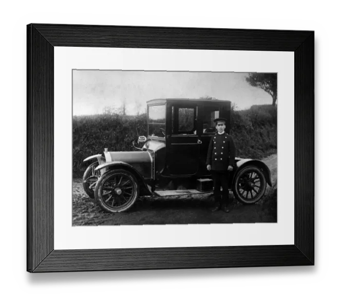 Framed Print : 1912 Wolseley coupe Framed Print : 1912 Wolseley coupe