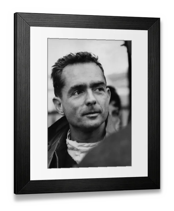 Framed Print : Phil Hill F1 driver Framed Print : Phil Hill F1 driver