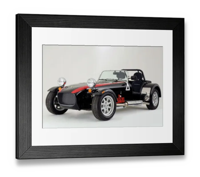 Framed Print : 2006 Caterham Super 7
