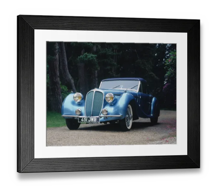 Framed Print : 1938 Delahaye 135MS Framed Print : 1938 Delahaye 135MS