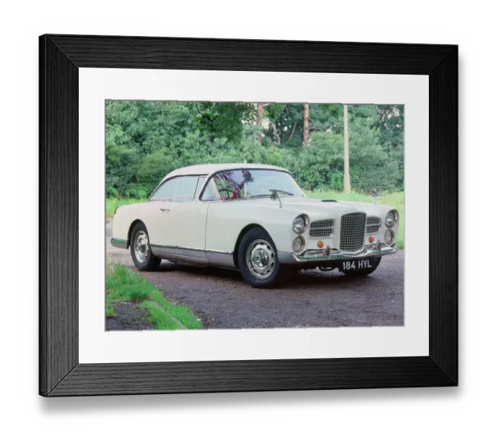 Framed Print : 1960 Facel Vega HK500