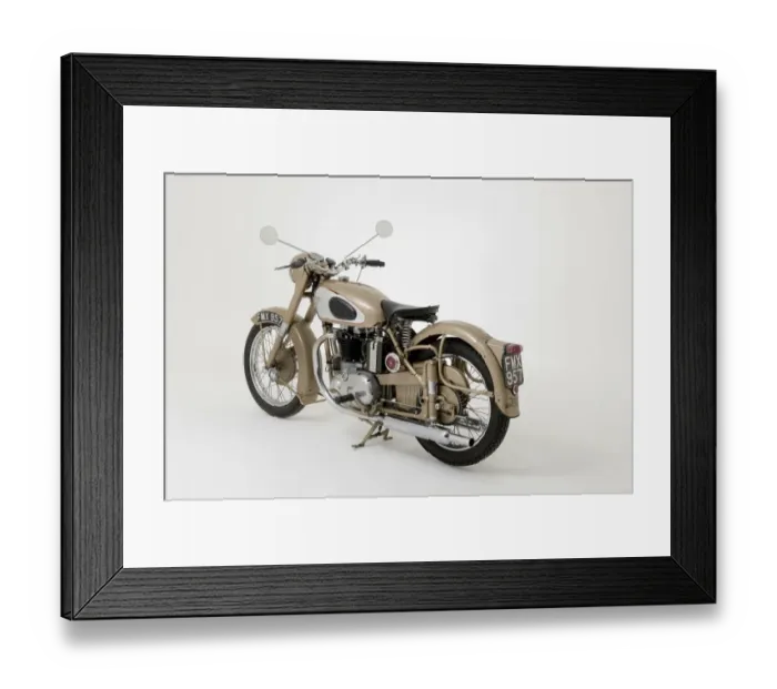 Framed Print : 1954 BSA Golden Flash Framed Print : 1954 BSA Golden Flash