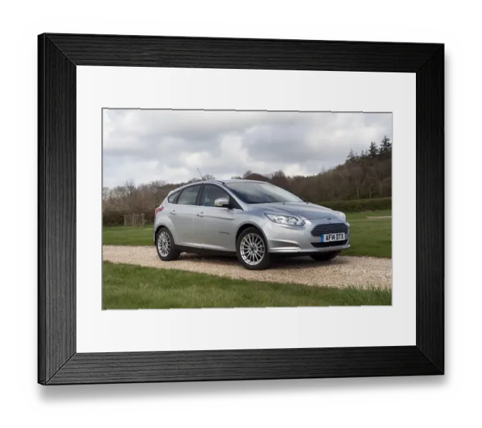 Framed Print : 2014 Ford Focus Electric Framed Print : 2014 Ford Focus Electric