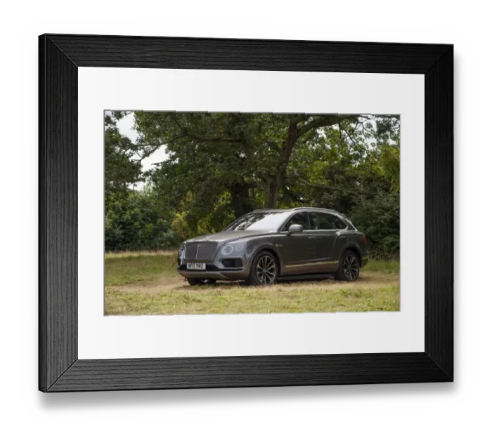Framed Print : 2017 Bentley Bentayga Framed Print : 2017 Bentley Bentayga