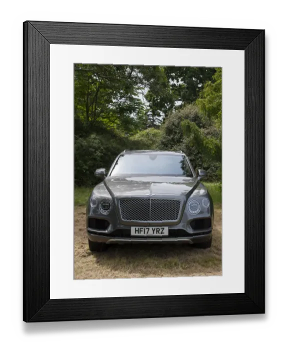 Framed Print : 2017 Bentley Bentayga