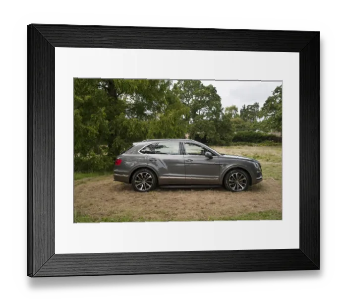 Framed Print : 2017 Bentley Bentayga Framed Print : 2017 Bentley Bentayga