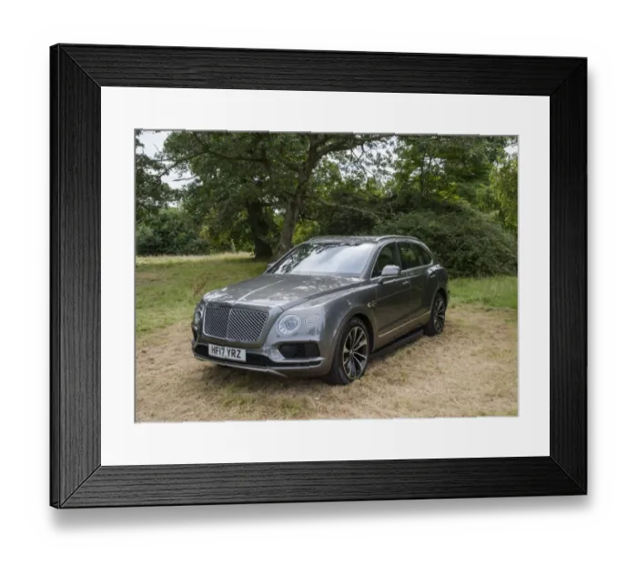 Framed Print : 2017 Bentley Bentayga Framed Print : 2017 Bentley Bentayga