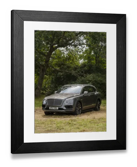Framed Print : 2017 Bentley Bentayga Framed Print : 2017 Bentley Bentayga