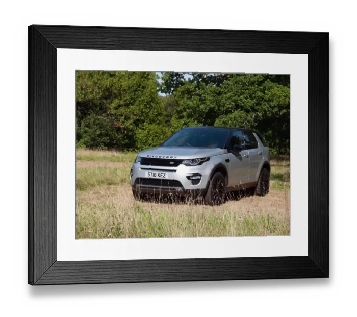 Framed Print : 2016 Land Rover Discovery Framed Print : 2016 Land Rover Discovery