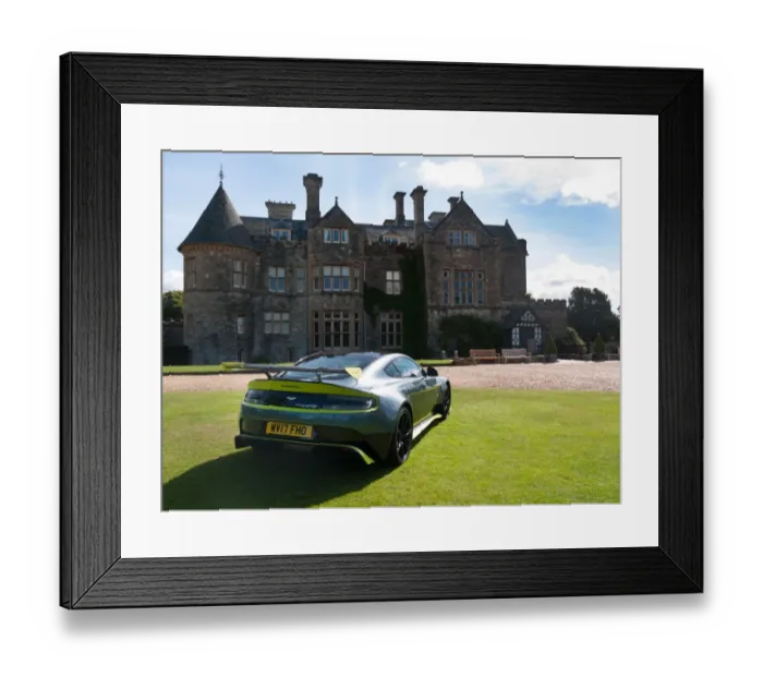Framed Print : 2017 Aston Martin Vantage GT8 Framed Print : 2017 Aston Martin Vantage GT8