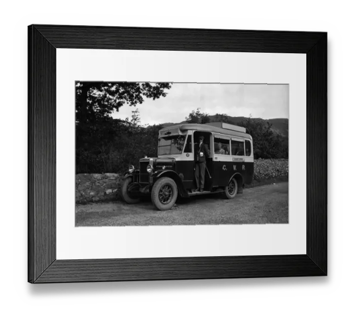 Framed Print : Morris Commercial TX Bus 1929